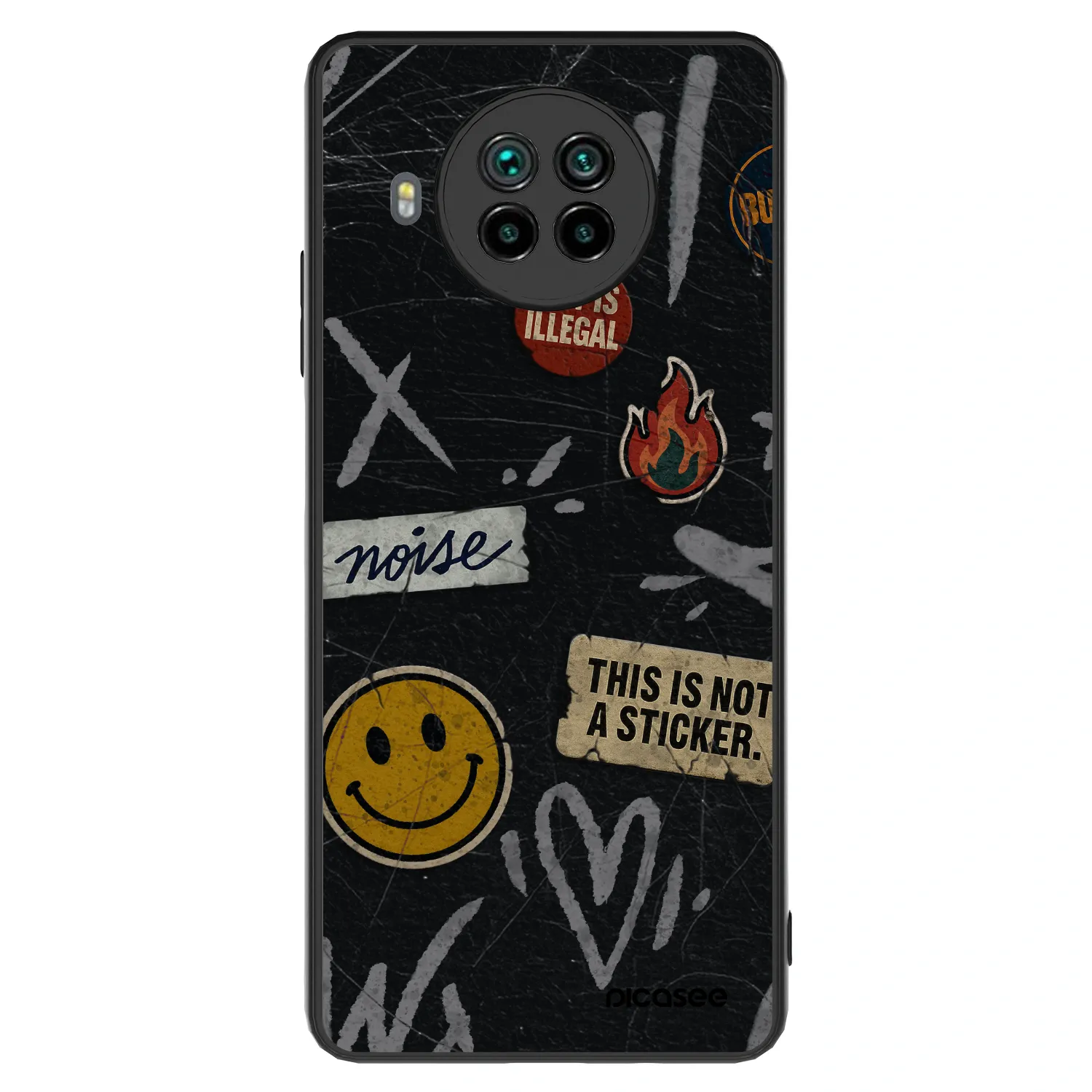 Picasee ULTIMATE CASE za Xiaomi Mi 10T Lite - STICKERS x TAGS