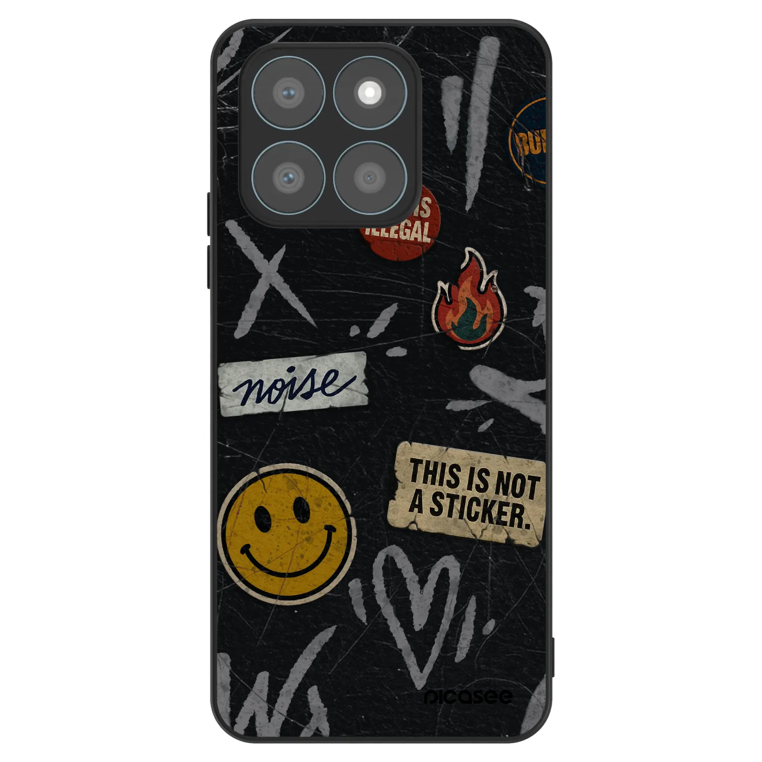 Picasee ULTIMATE CASE za Honor X8b - STICKERS x TAGS