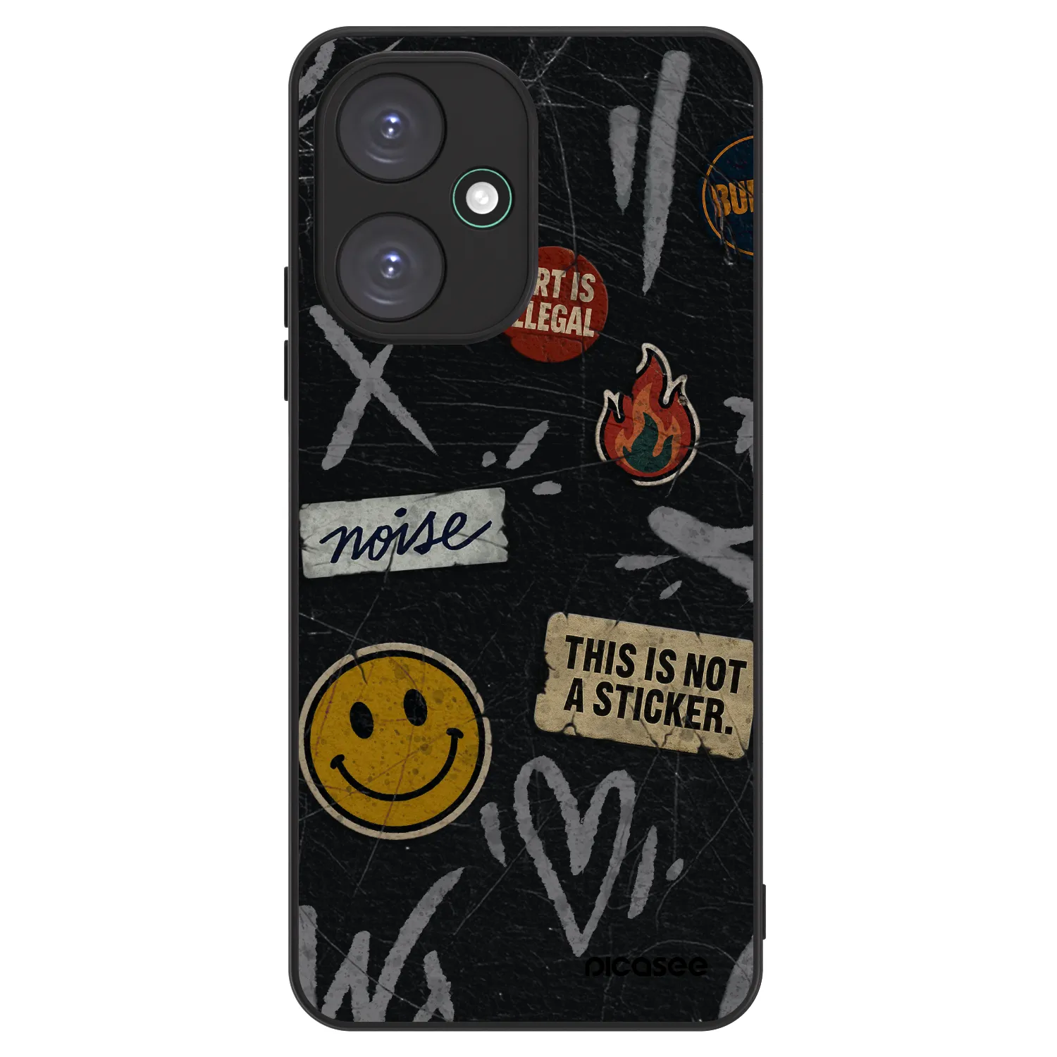 Picasee ULTIMATE CASE za Xiaomi Redmi 13C 5G - STICKERS x TAGS