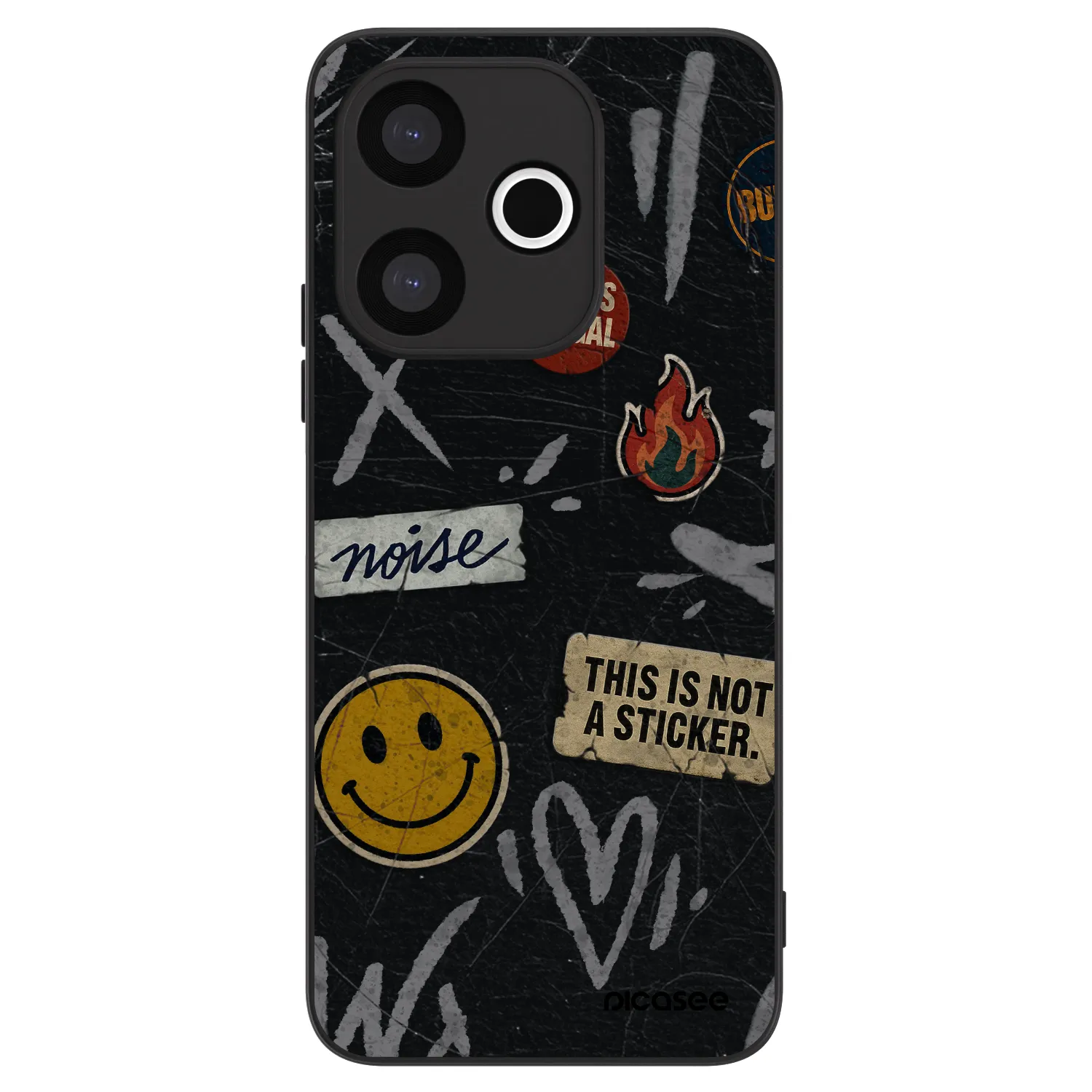 Picasee ULTIMATE CASE za Xiaomi Redmi 13 4G - STICKERS x TAGS
