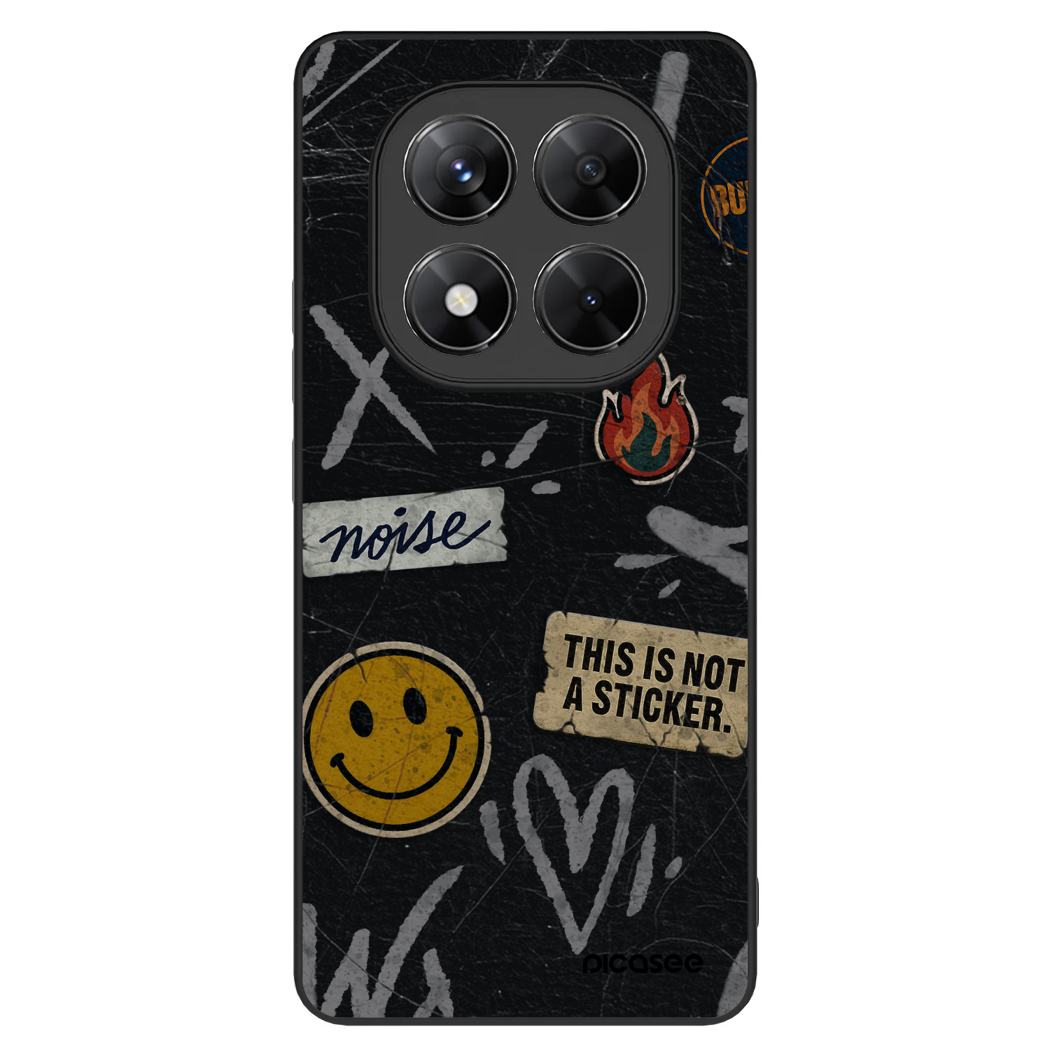 Picasee ULTIMATE CASE za Xiaomi Redmi Note 14 Pro 5G - STICKERS x TAGS