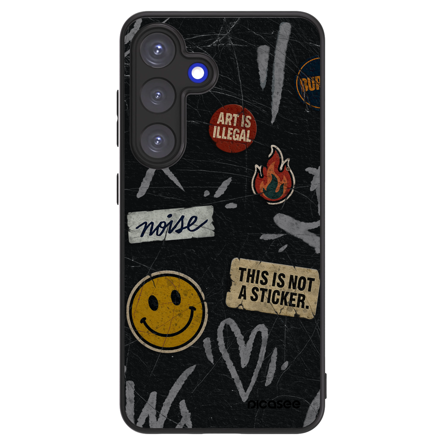 Picasee ULTIMATE CASE za Samsung Galaxy S25 5G - STICKERS x TAGS