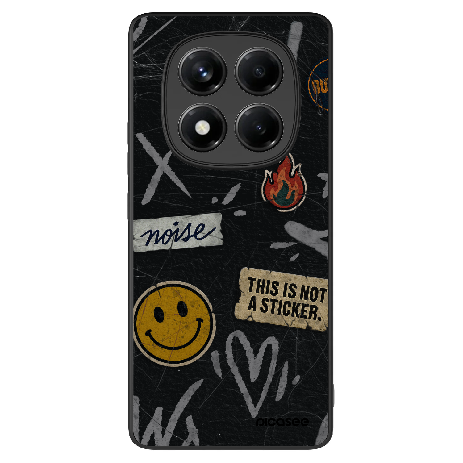 Picasee ULTIMATE CASE za Xiaomi Redmi Note 14 Pro 4G - STICKERS x TAGS