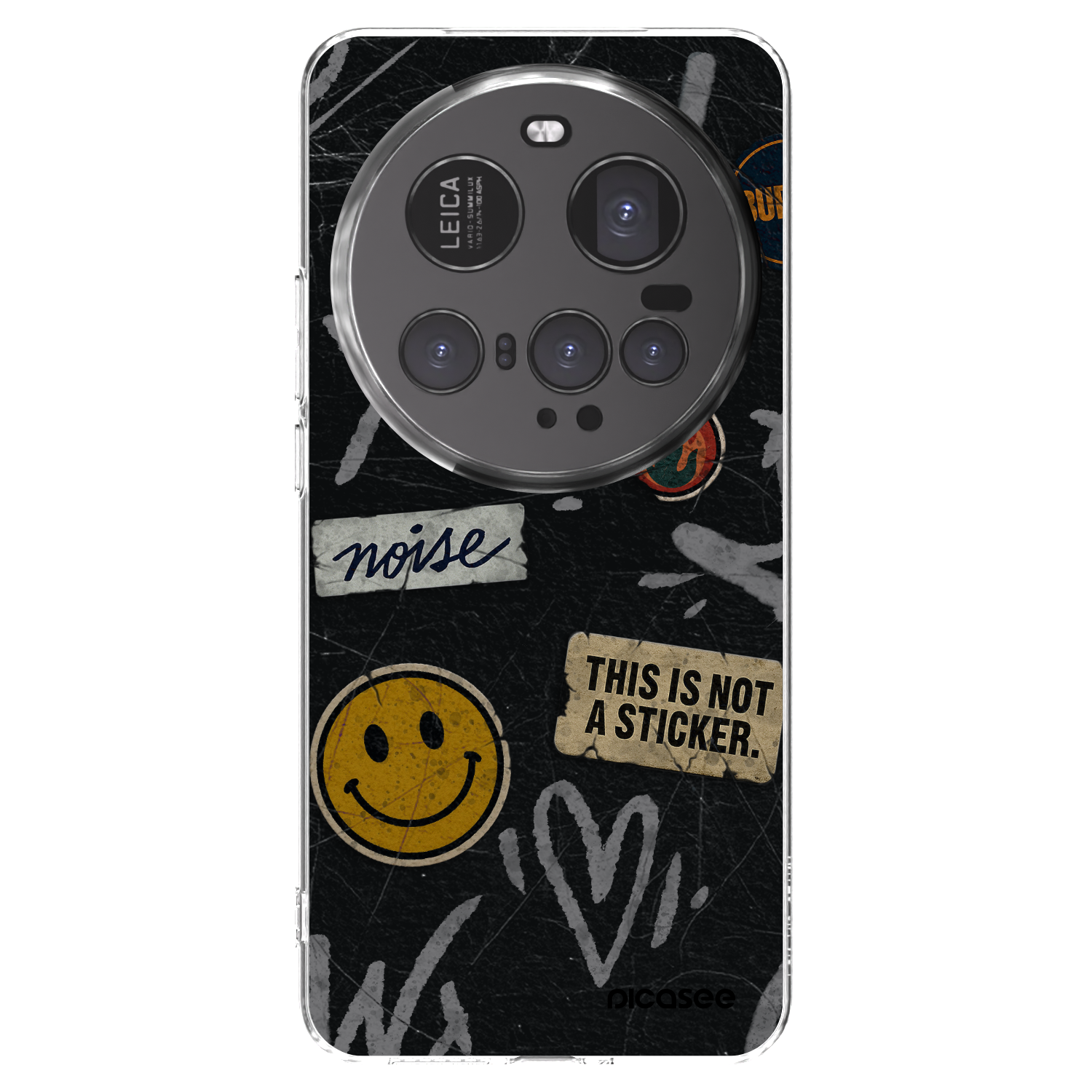 Picasee silikonska prozirna maskica za Xiaomi 15 Ultra - STICKERS x TAGS