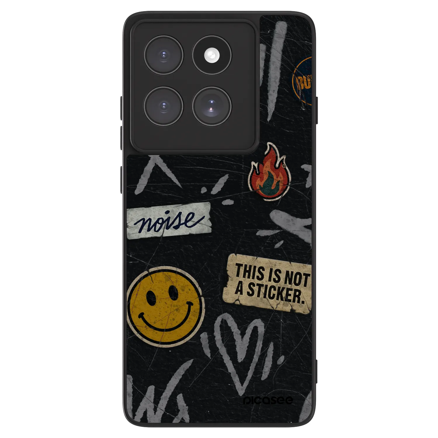 Picasee ULTIMATE CASE za Motorola Edge 60 Fusion - STICKERS x TAGS