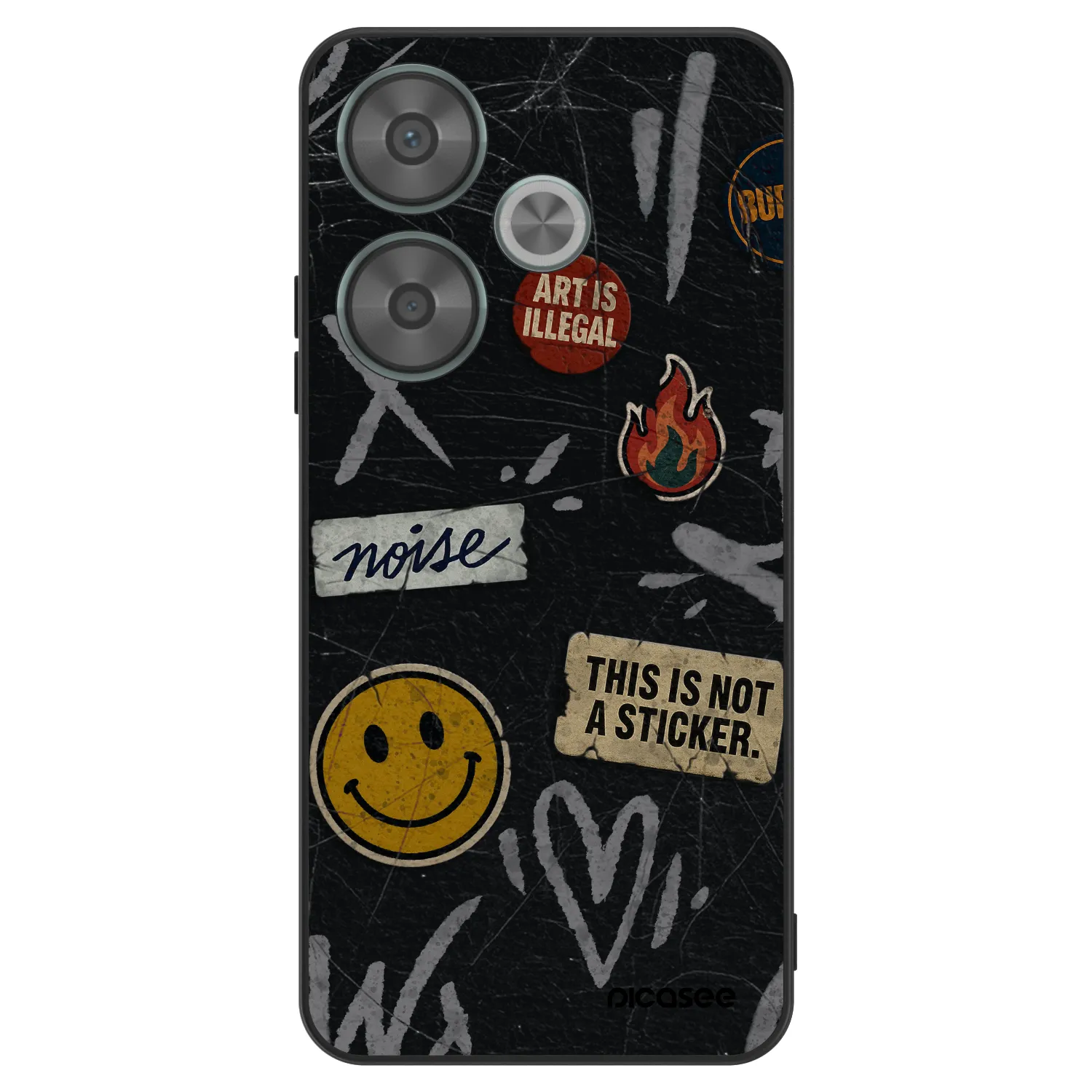 Picasee ULTIMATE CASE za Xiaomi Poco F6 - STICKERS x TAGS