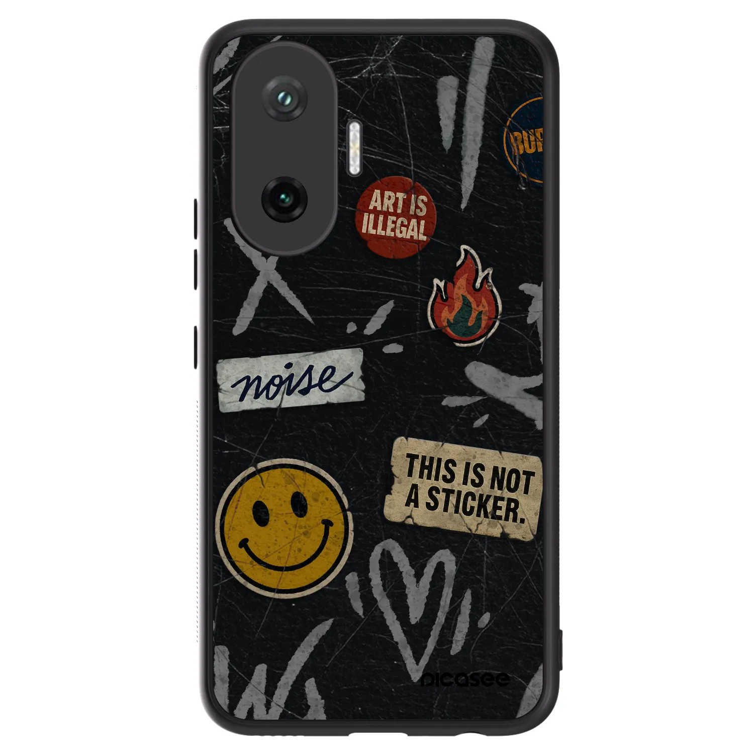 Picasee ULTIMATE CASE za Xiaomi Poco F7 Pro 5G - STICKERS x TAGS