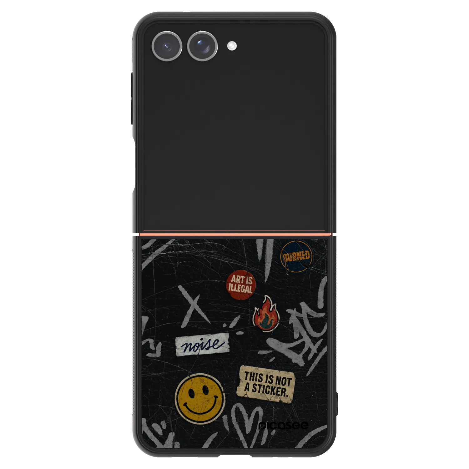 Picasee ULTIMATE CASE za Samsung Galaxy Z Flip7 5G - STICKERS x TAGS