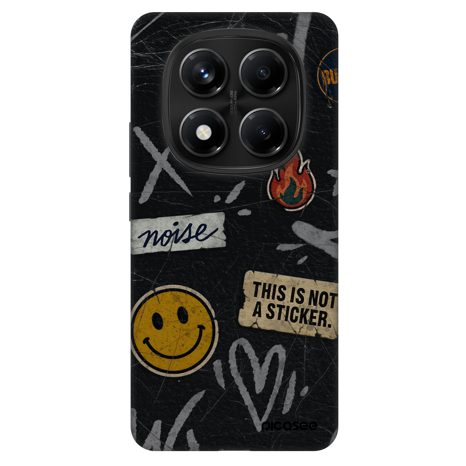 Picasee Fashion Case za Xiaomi Redmi Note 14 Pro 5G - STICKERS x TAGS
