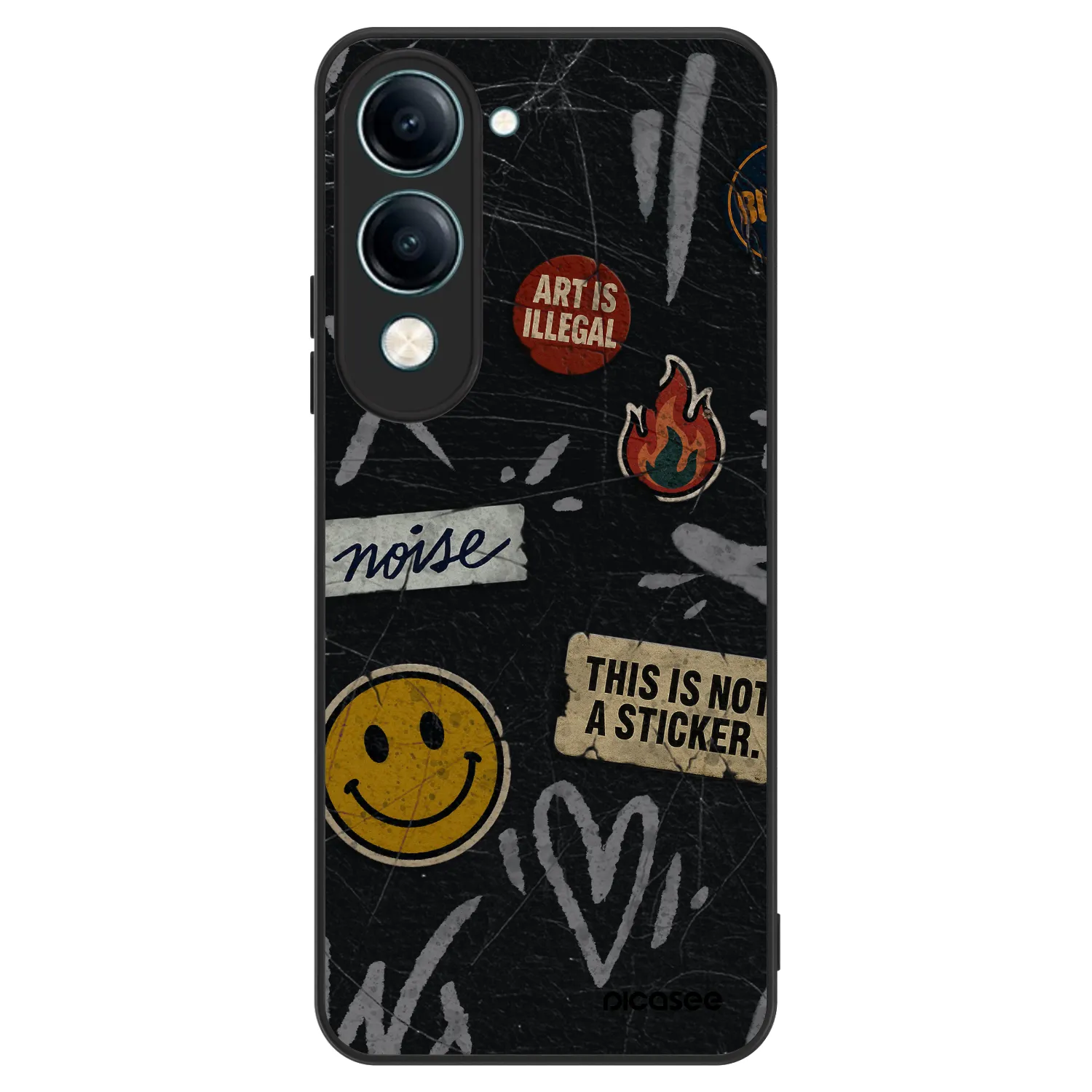 Picasee ULTIMATE CASE za Vivo Y29s 5G - STICKERS x TAGS
