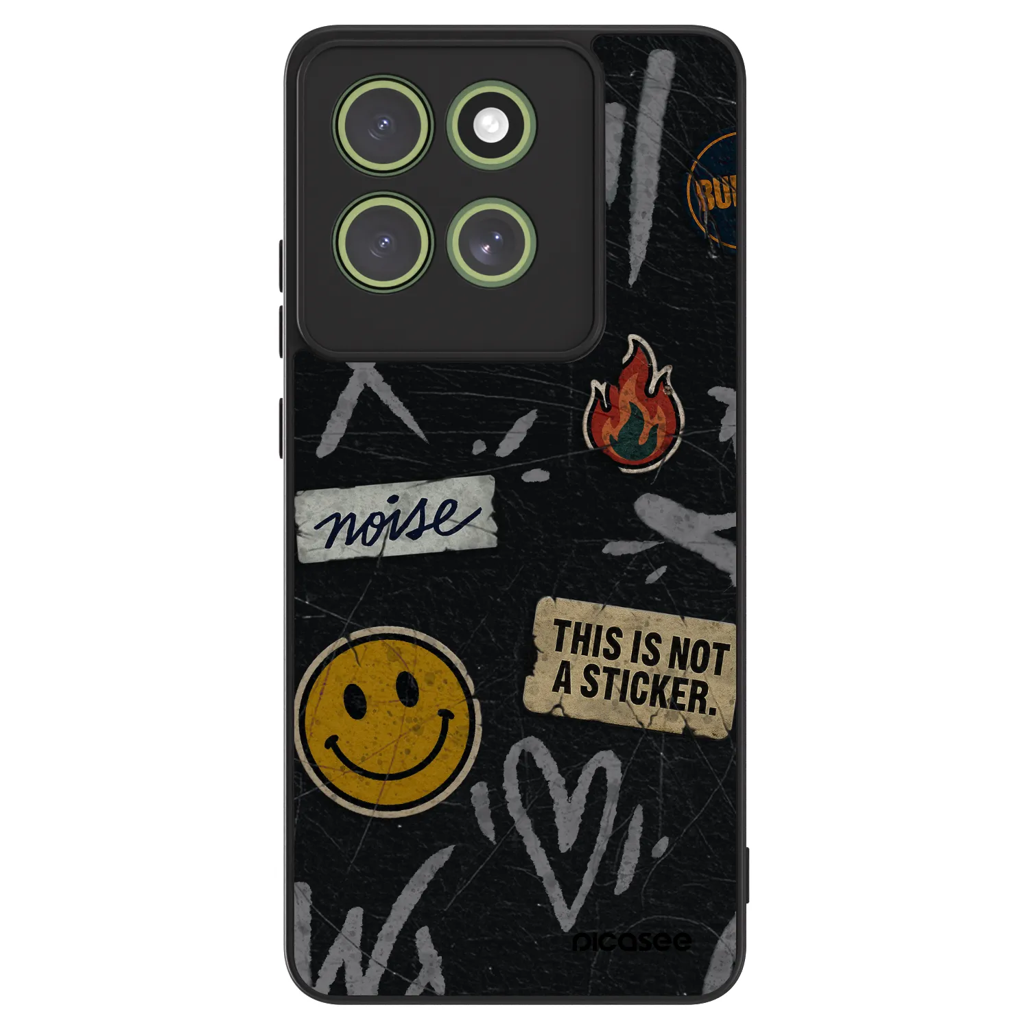 Picasee ULTIMATE CASE za Motorola Moto G86 Power 5G - STICKERS x TAGS