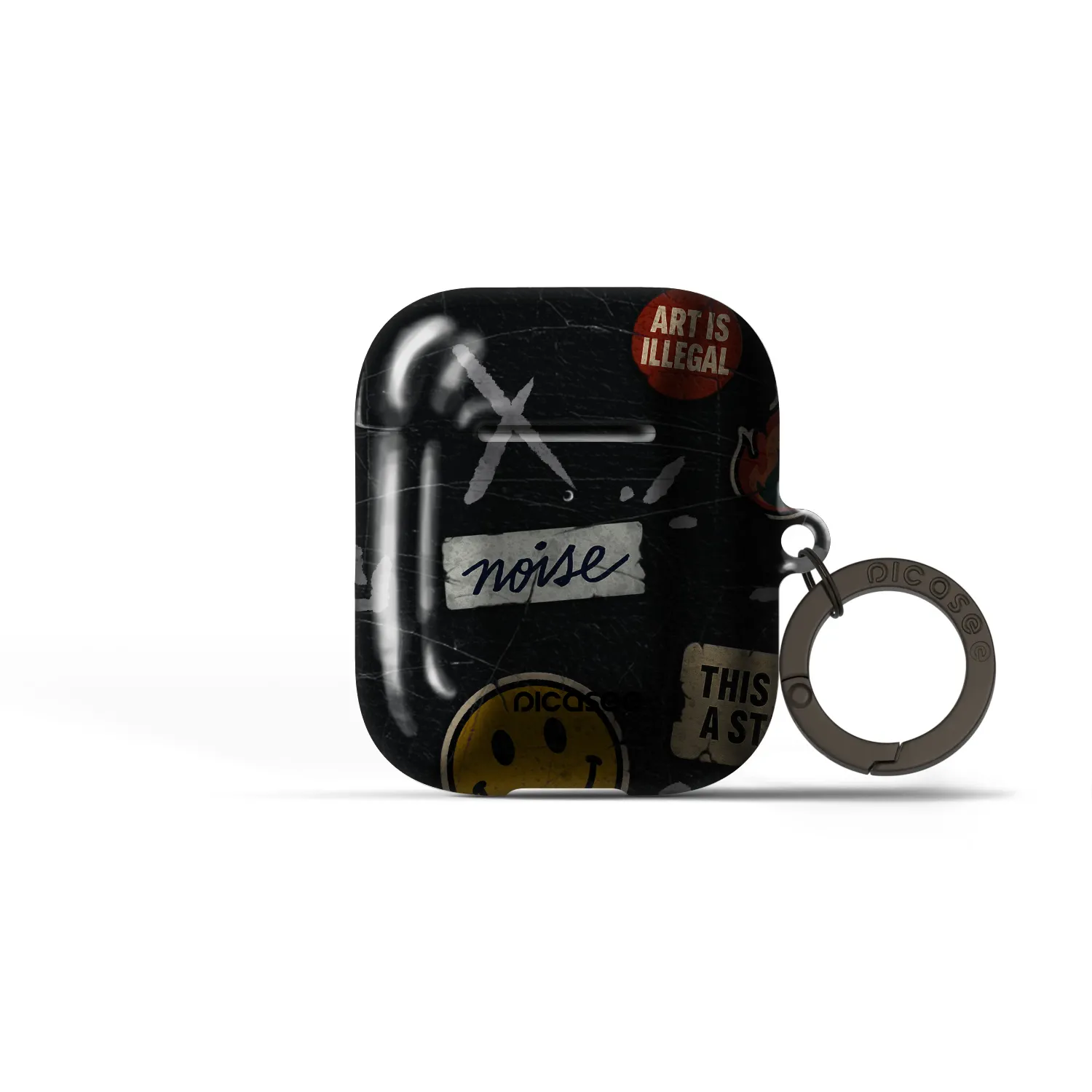 Picasee Obal pro Apple AirPods 1 - STICKERS x TAGS