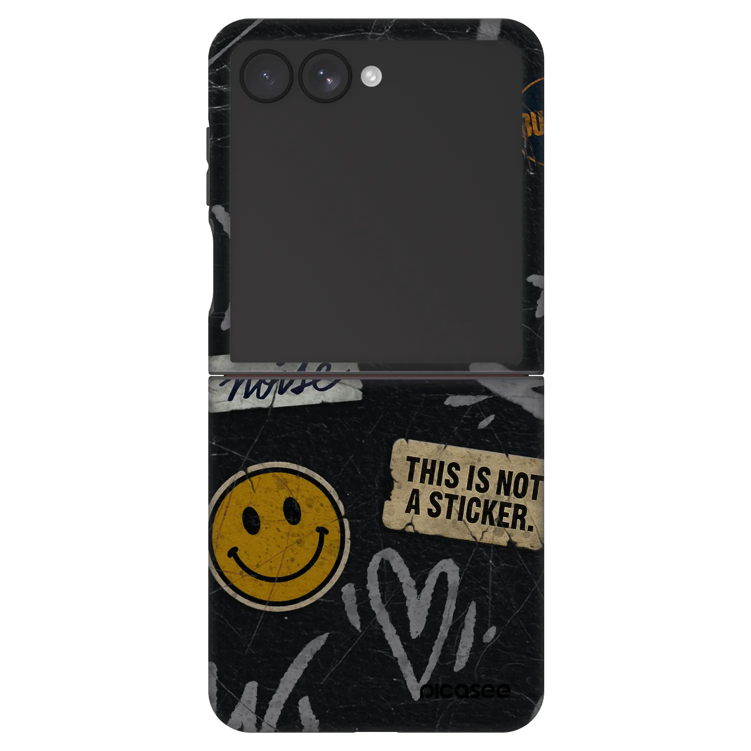 Picasee Fashion Case za Samsung Galaxy Z Flip7 5G - STICKERS x TAGS