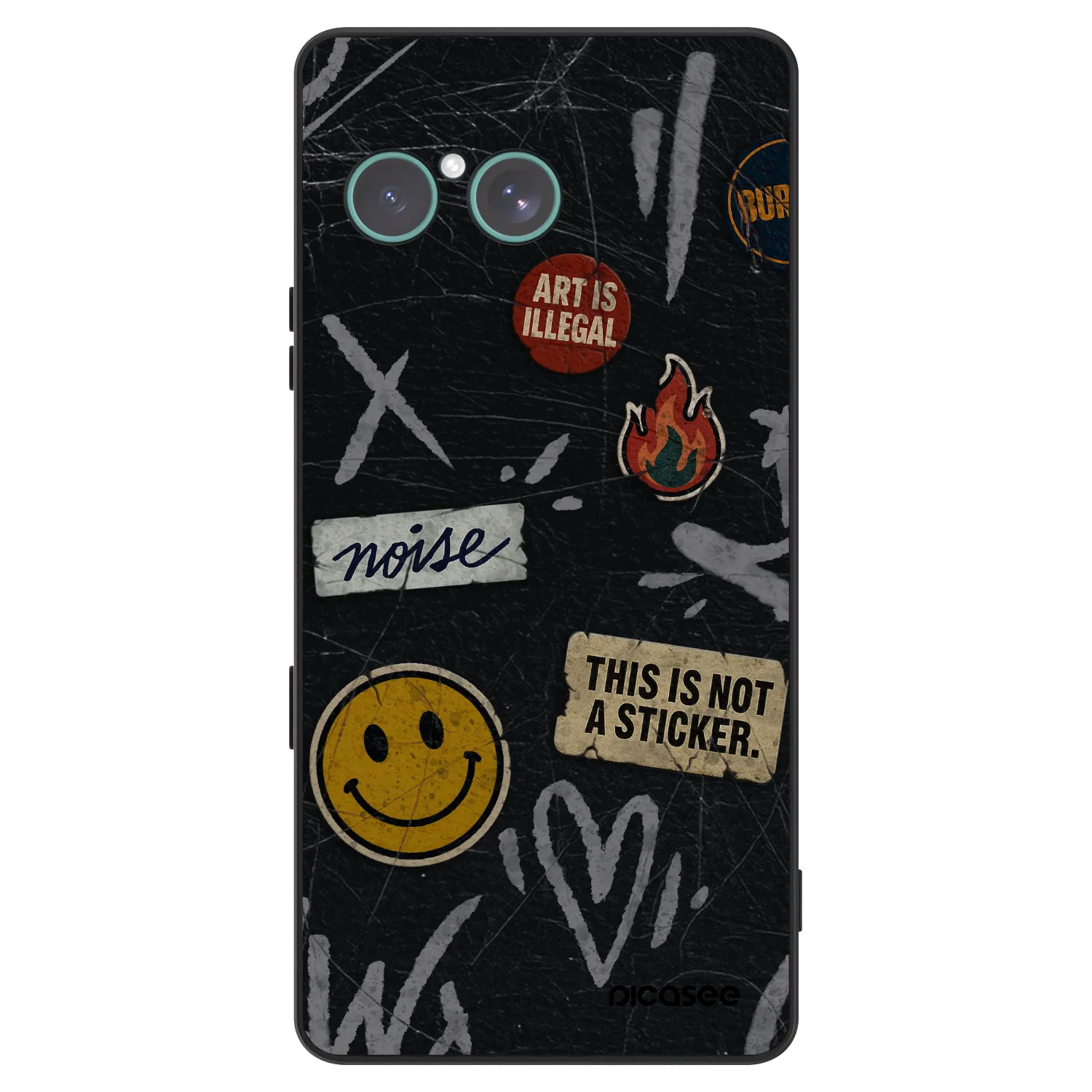 Picasee ULTIMATE CASE za Sony Xperia 10 VII - STICKERS x TAGS