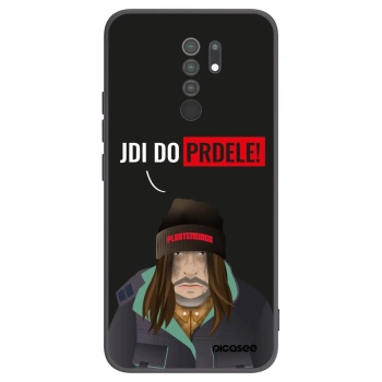 Picasee crna silikonska maskica za Xiaomi Redmi 9 - Bezďák