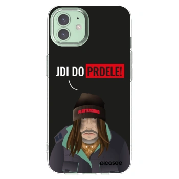 Picasee silikonska prozirna maskica za Apple iPhone 12 - Bezďák