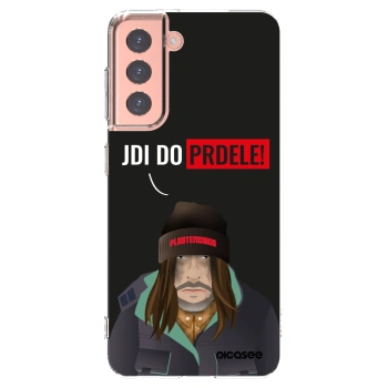 Picasee silikonska prozirna maskica za Samsung Galaxy S21 5G G991B - Bezďák