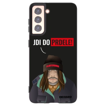 Picasee crna silikonska maskica za Samsung Galaxy S21 5G G991B - Bezďák