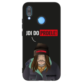 Picasee crna silikonska maskica za Huawei P20 Lite - Bezďák