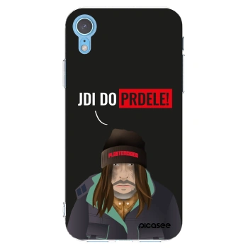 Picasee silikonska prozirna maskica za Apple iPhone XR - Bezďák