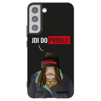 Picasee crna silikonska maskica za Samsung Galaxy S22+ 5G - Bezďák