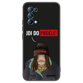 Picasee crna silikonska maskica za OPPO Reno 5 5G - Bezďák