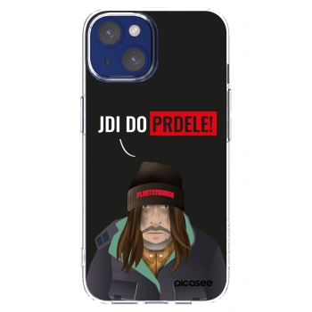 Picasee silikonska prozirna maskica za Apple iPhone 14 - Bezďák