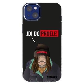 Picasee silikonska prozirna maskica za Apple iPhone 14 Plus - Bezďák