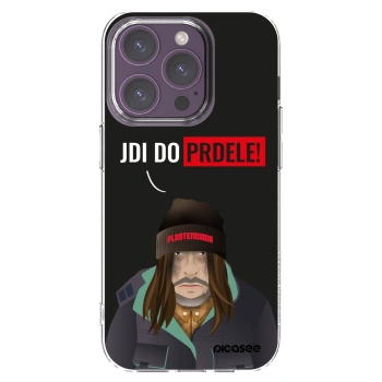 Picasee silikonska prozirna maskica za Apple iPhone 14 Pro - Bezďák