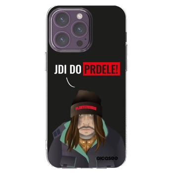 Picasee silikonska prozirna maskica za Apple iPhone 14 Pro Max - Bezďák