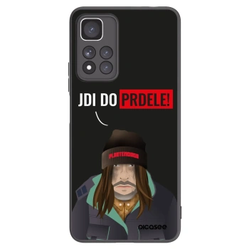 Picasee crna silikonska maskica za Xiaomi Redmi Note 11 Pro+ 5G - Bezďák