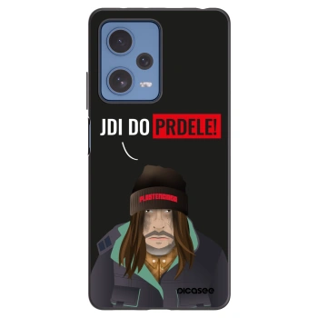 Picasee crna silikonska maskica za Xiaomi Redmi Note 12 Pro 5G - Bezďák
