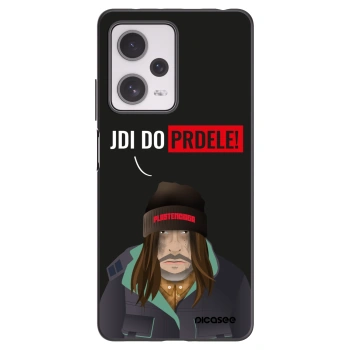 Picasee crna silikonska maskica za Xiaomi Redmi Note 12 Pro+ 5G - Bezďák