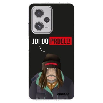 Picasee silikonska prozirna maskica za Xiaomi Redmi Note 12 Pro+ 5G - Bezďák
