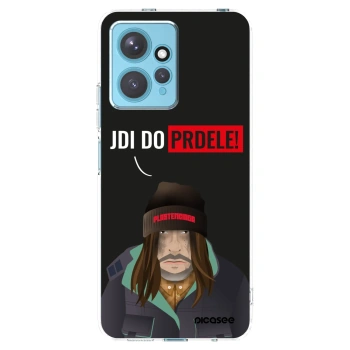 Picasee silikonska prozirna maskica za Xiaomi Redmi Note 12 4G - Bezďák