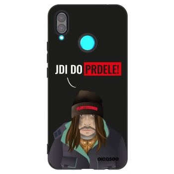 Picasee crna silikonska maskica za Huawei Nova 3 - Bezďák