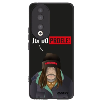 Picasee crna silikonska maskica za Honor 90 5G - Bezďák