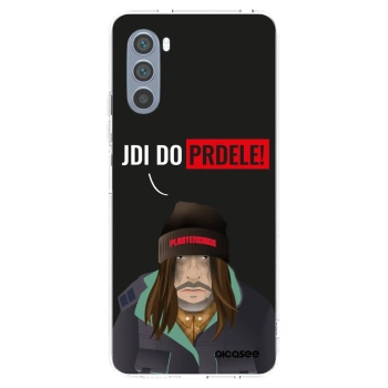 Picasee silikonska prozirna maskica za Motorola Moto G62 - Bezďák