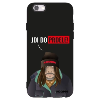 Picasee crna silikonska maskica za Apple iPhone 6/6S - Bezďák