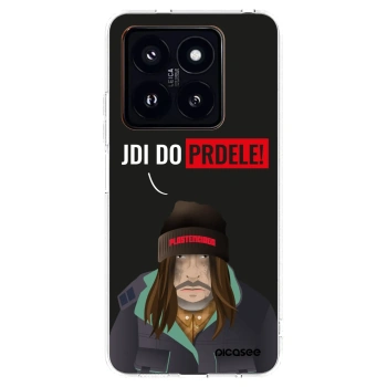Picasee silikonska prozirna maskica za Xiaomi 14 Pro - Bezďák