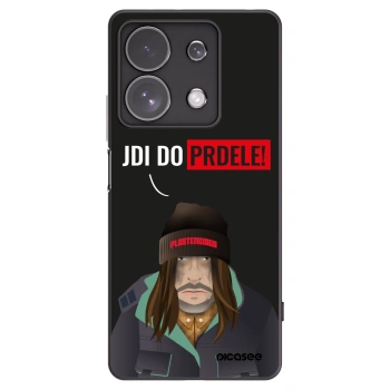 Picasee crna silikonska maskica za Xiaomi Redmi Note 13 Pro 4G - Bezďák