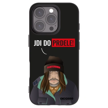Picasee crna silikonska maskica za Apple iPhone 16 Pro - Bezďák