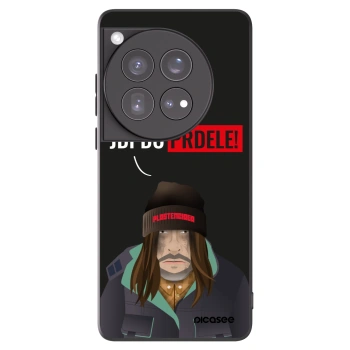 Picasee crna silikonska maskica za OnePlus 12 5G - Bezďák