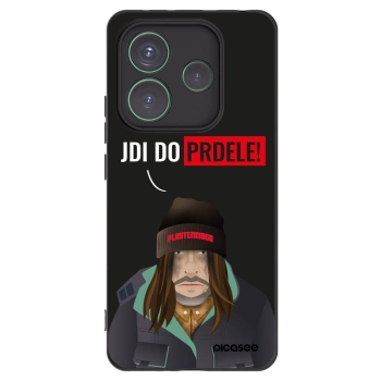Picasee crna silikonska maskica za Xiaomi Redmi Note 14 5G - Bezďák