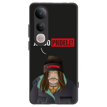 Picasee crna silikonska maskica za Vivo V50 Lite 5G - Bezďák