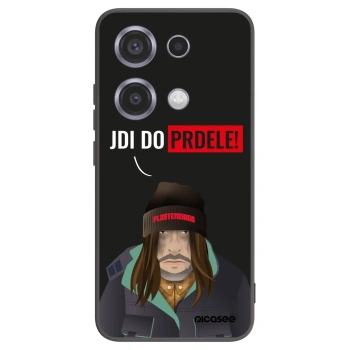 Picasee crna silikonska maskica za Xiaomi Redmi Note 14S - Bezďák