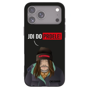 Picasee crna silikonska maskica za Apple iPhone 17 Pro Max - Bezďák
