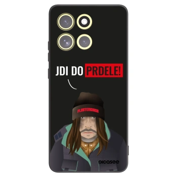 Picasee crna silikonska maskica za Motorola Moto G86 5G - Bezďák