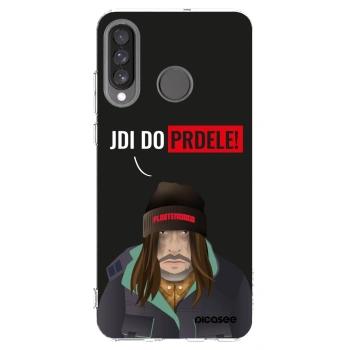 Picasee silikonska prozirna maskica za Huawei P30 Lite - Bezďák
