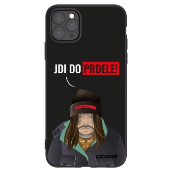 Picasee crna silikonska maskica za Apple iPhone 11 Pro Max - Bezďák